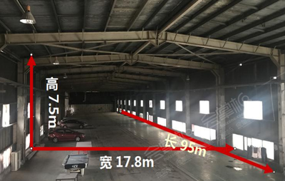 深圳蛇口价值工厂汽修大厅场地尺寸图0